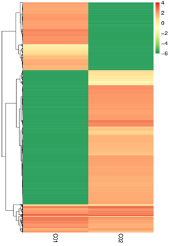 클러스터링 분석 히트맵
